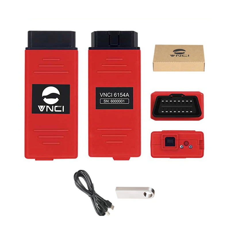 Фото Высококачественный диагностический интерфейс VNCI 6154A ODIS 11, с CAN FD и DoIP для группы VW Audi VAG №2