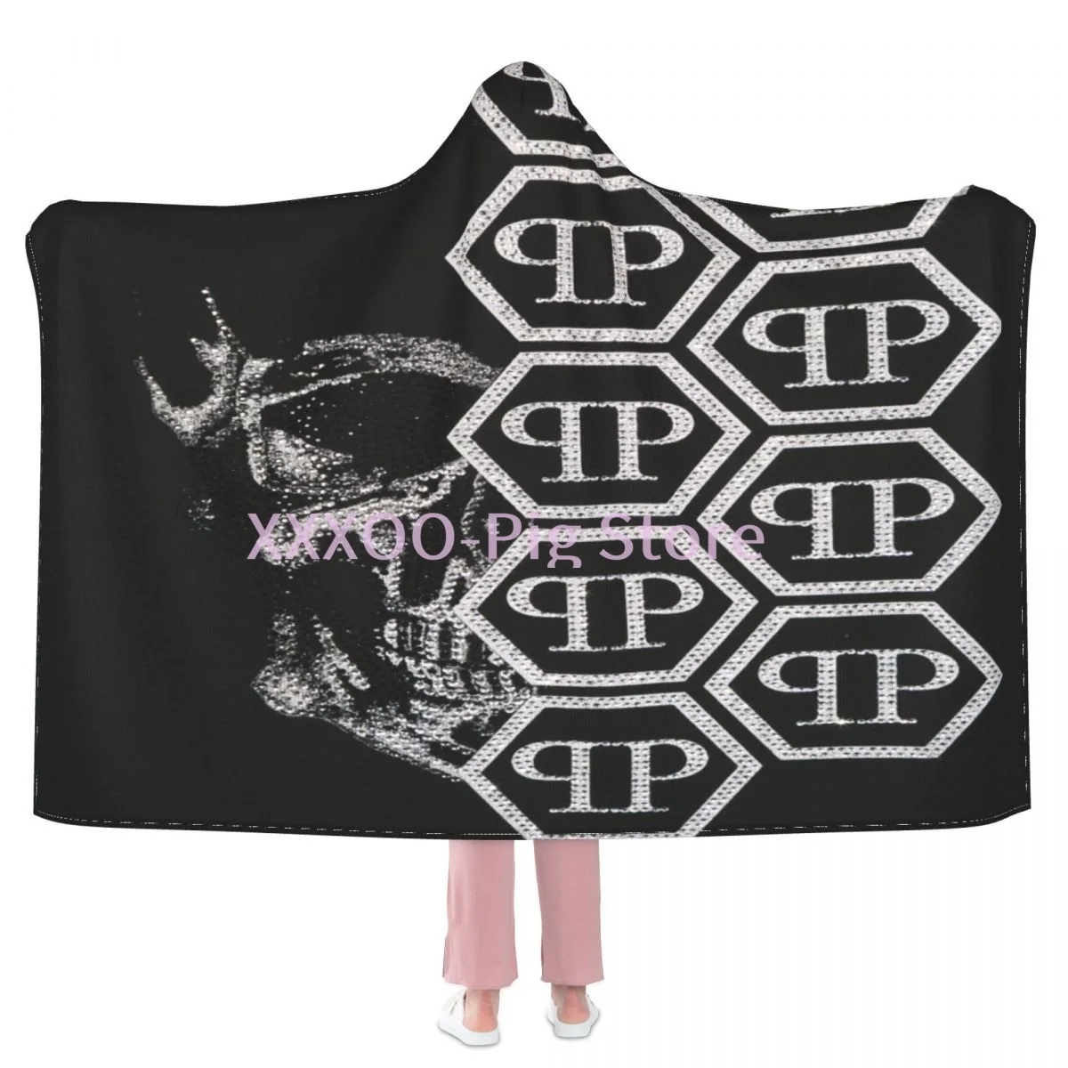 

Pleines German luxury Philippes Throw Blanket Fuzzy Warm Throws for Winter Bedding 3D Printing Soft Micro Fleecehooded blanket