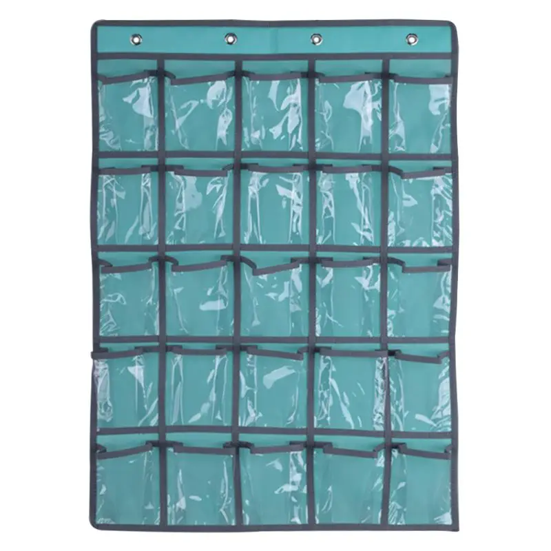 

CPDD 25 Pocket Wall Hanging Chart Classroom Teaching Aid Prop Organzier Pockets Chart