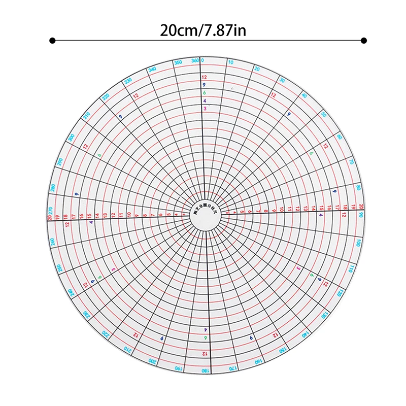 20 см круглый разделитель круглая разделительная линейка для карт сделай сам