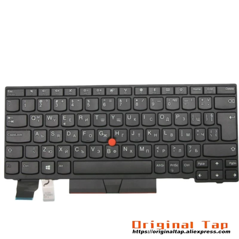 Клавиатура BG Bulgaria для Lenovo Thinkpad X280 A285 X390 X395 L13 Yoga Gen 1 01YP007 01YP087 01YP167