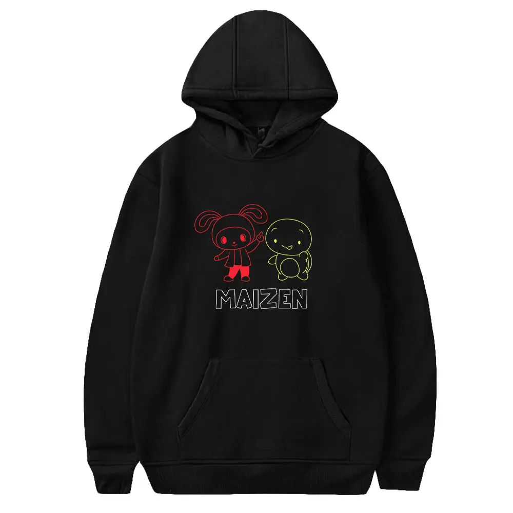 

Mikey Maizen Hooded Sweatshirt Streetwear Clothing Harajuku Tops Cosplay Long Sleeve Funny Anime Pullover for Casual Wear