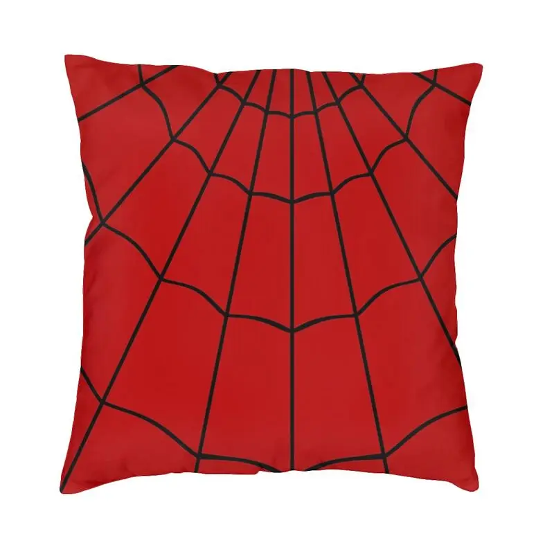 

Модный чехол для подушки в виде паутины 40x40, бархатный чехол для дивана, автомобильная квадратная подушка, декоративный чехол