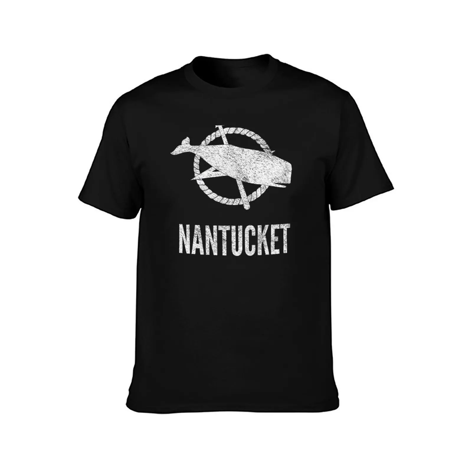 Фото Футболка с принтом MASSACHUSETTS, мужская роскошная рубашка NANTUCKET, рубашка на заказ MOBY DICK, футболка №2