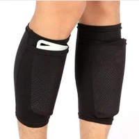 1 pair outdoor sports football leggings pad sleeves socks leg support football calf sleeves leggings socks adult teen children