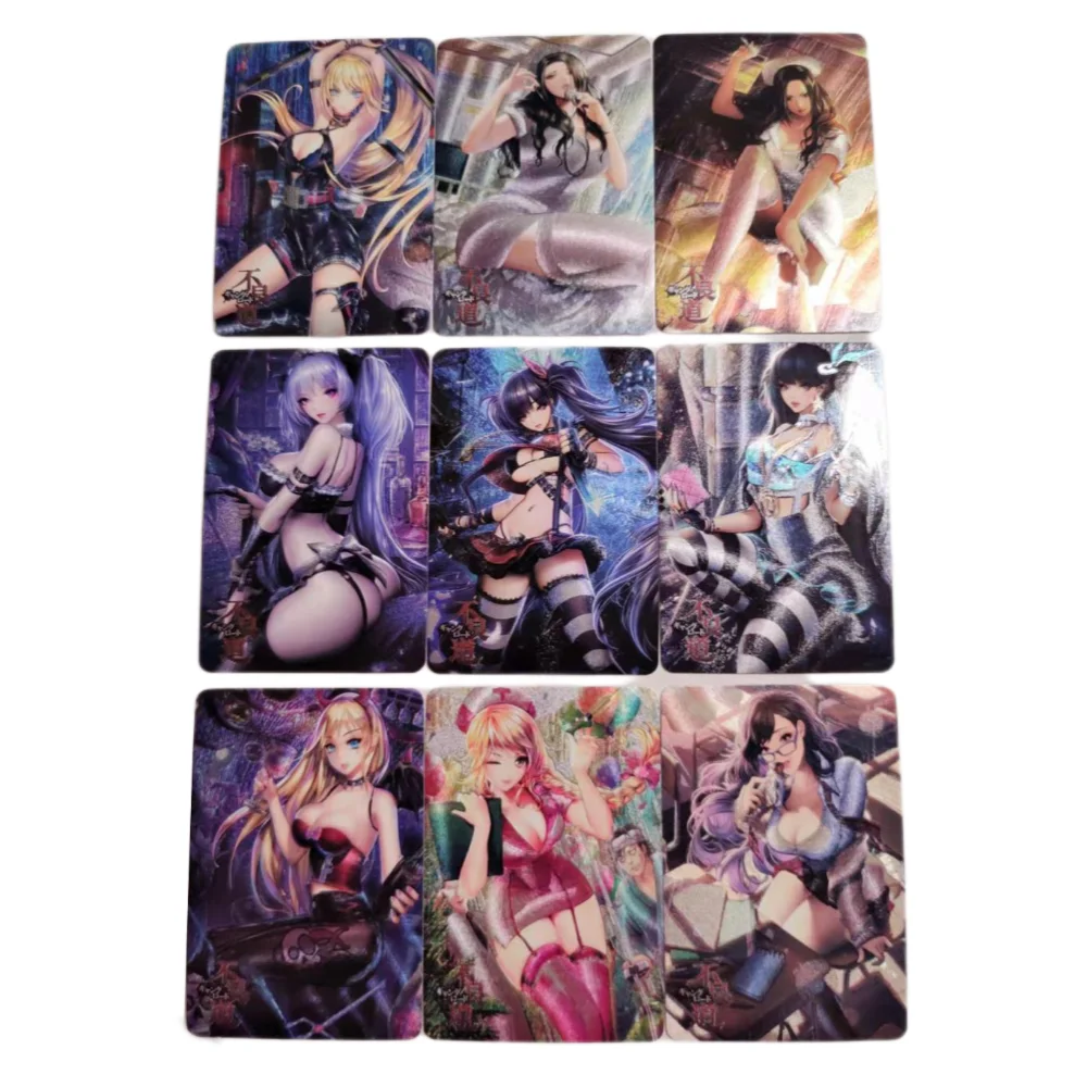 

9 шт./набор, аниме-карты для девочек