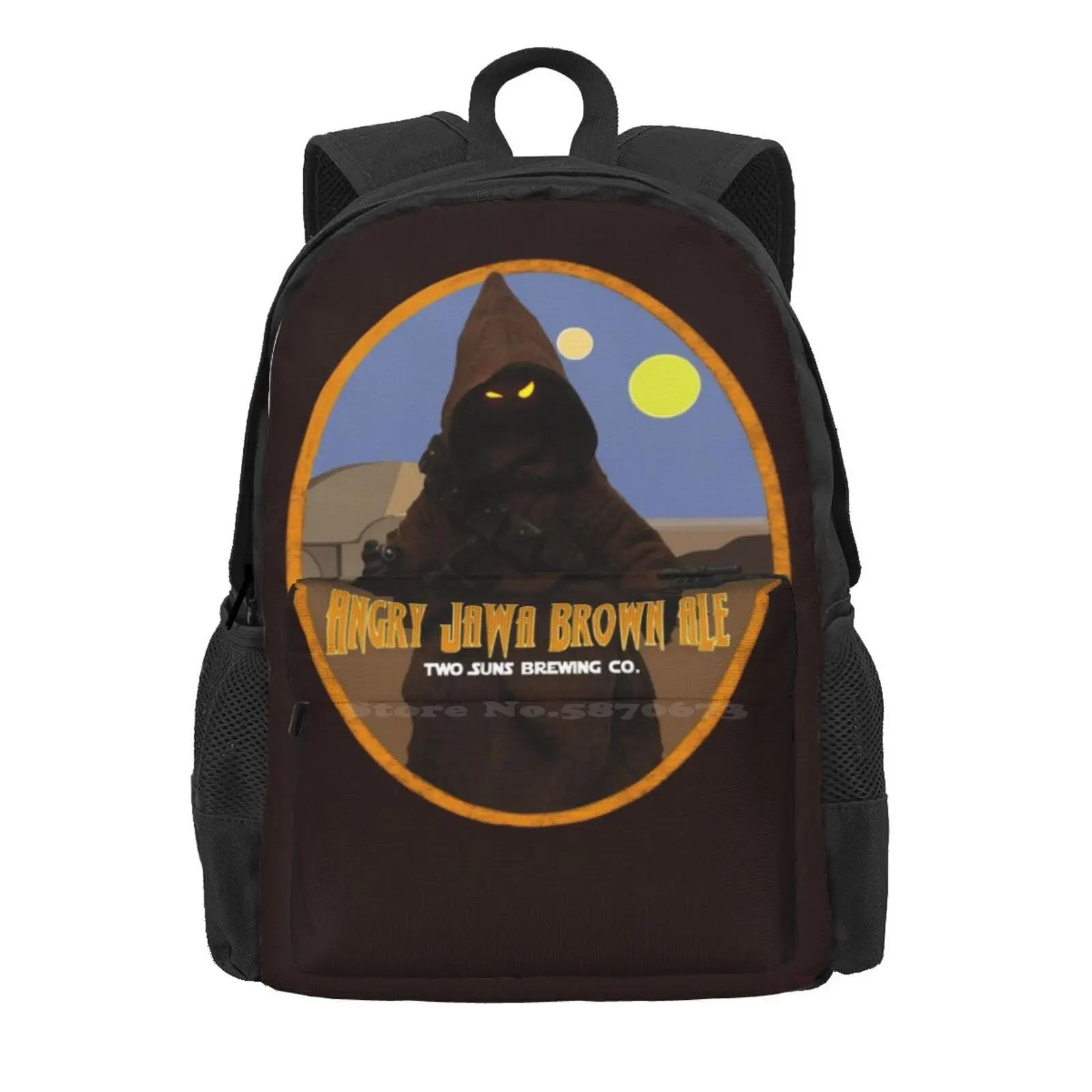 Коричневый рюкзак для школы и путешествий девочек-подростков