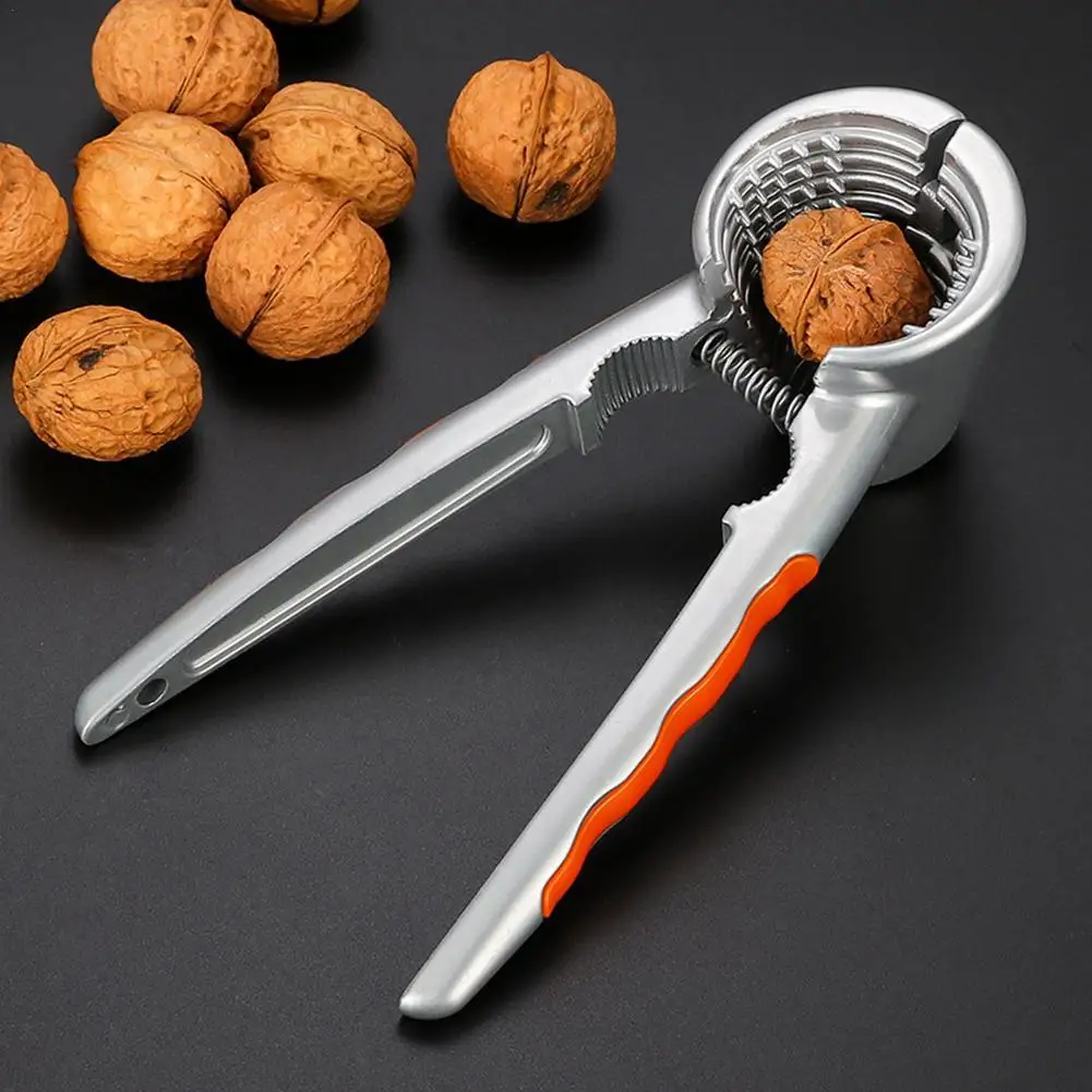 

New Crack Almond Walnut Hazel Filbert Nut Kitchen Nutcracker Sheller Clip Clamp Plier Cracker Pecan Hazelnut Crack Tools