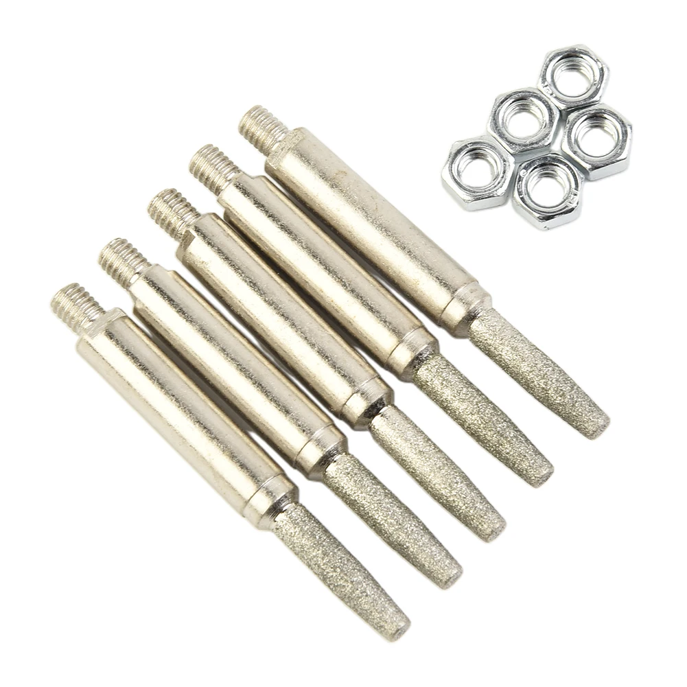 

Hand Tools Carbide Burrs For Metal Processing Sharpener 5Pcs Carbide Burrs Chain Saw Chainsaw Chain Convenient