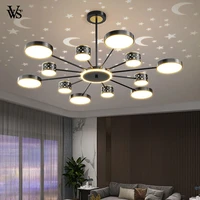 vvs modern led chandeliers ceiling lights living room dining room indoor lighting fixtures new luxury lamp acrylic aluminum