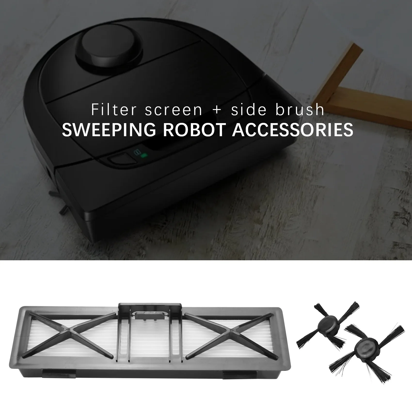 

9X Hepa Filter 3X Side Brush for Neato Botvac D3 D4 D5 D6 D7 D70 D75 D80 D85 Connected Botvac 75E 80 85 Brushes Filters Parts