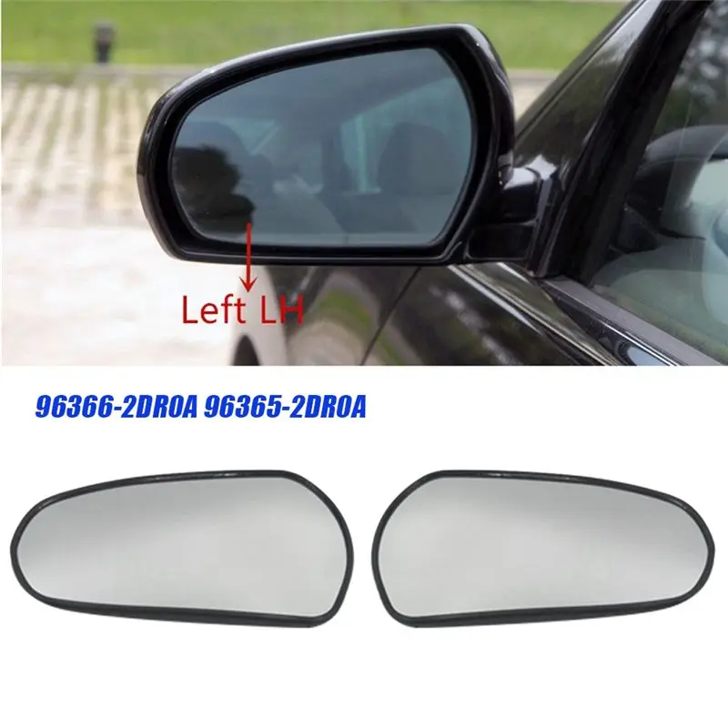 Фото Пара стекол для зеркал заднего вида с подогревом для Nissan Teana Maxima Cefiro Sentra J31 2004-2007 96366-2DR0A 96365-2DR0A-A74F №4