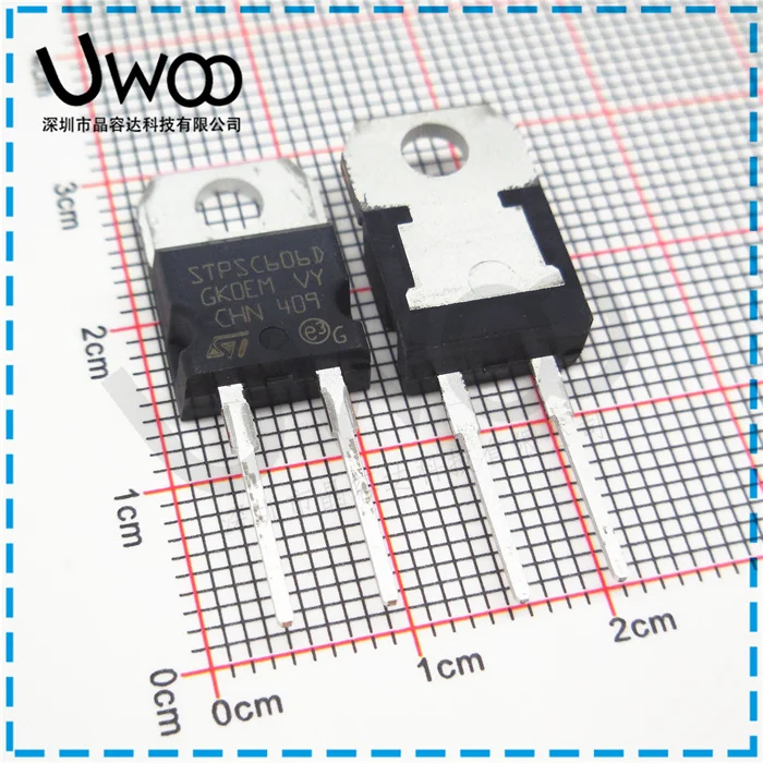 

100% оригинальный новый STPSC606D 6A 600V TO220