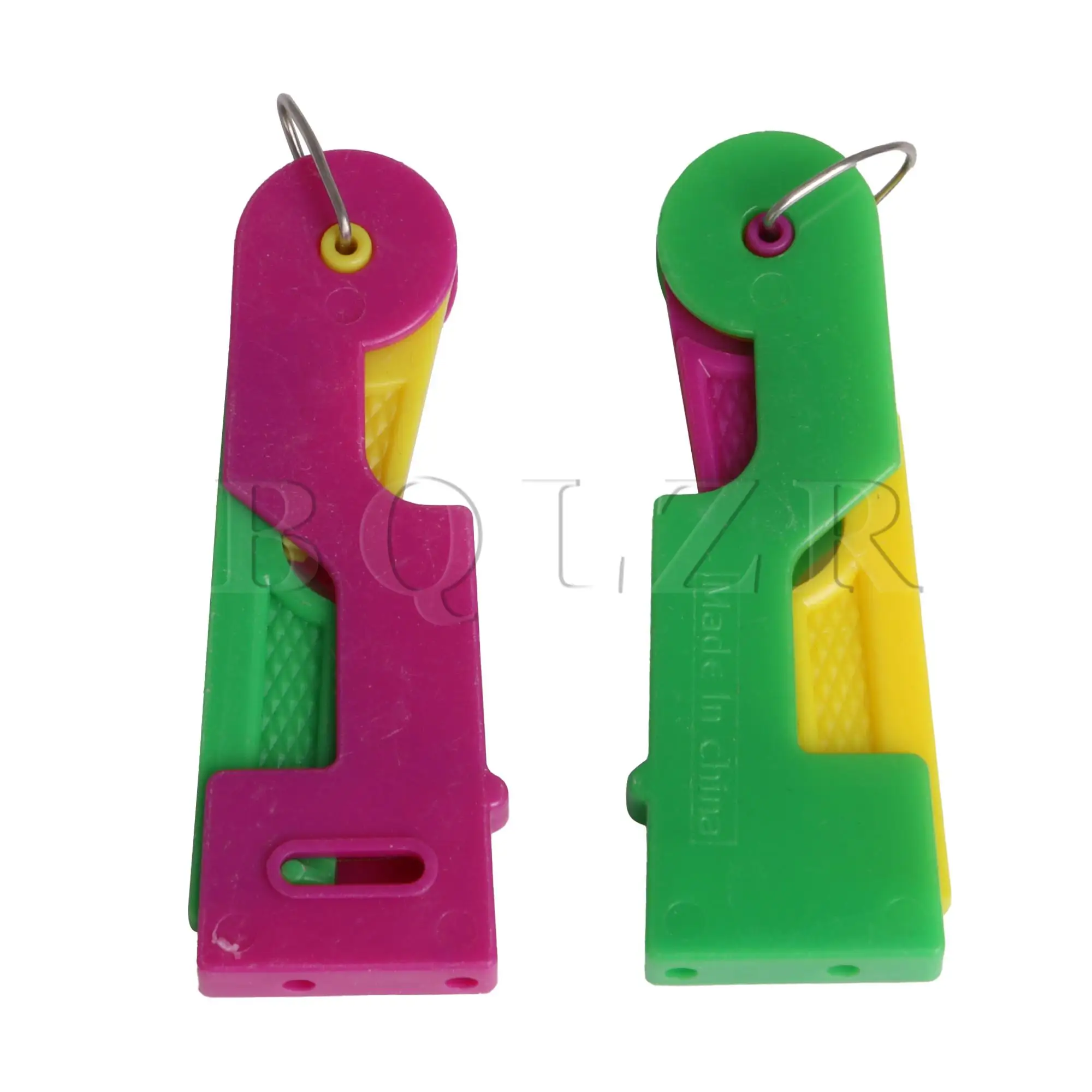 

BQLZR 2Pcs Self Thread Guide 2.68x0.08inch for Sewing Machine DIY Craft Tool