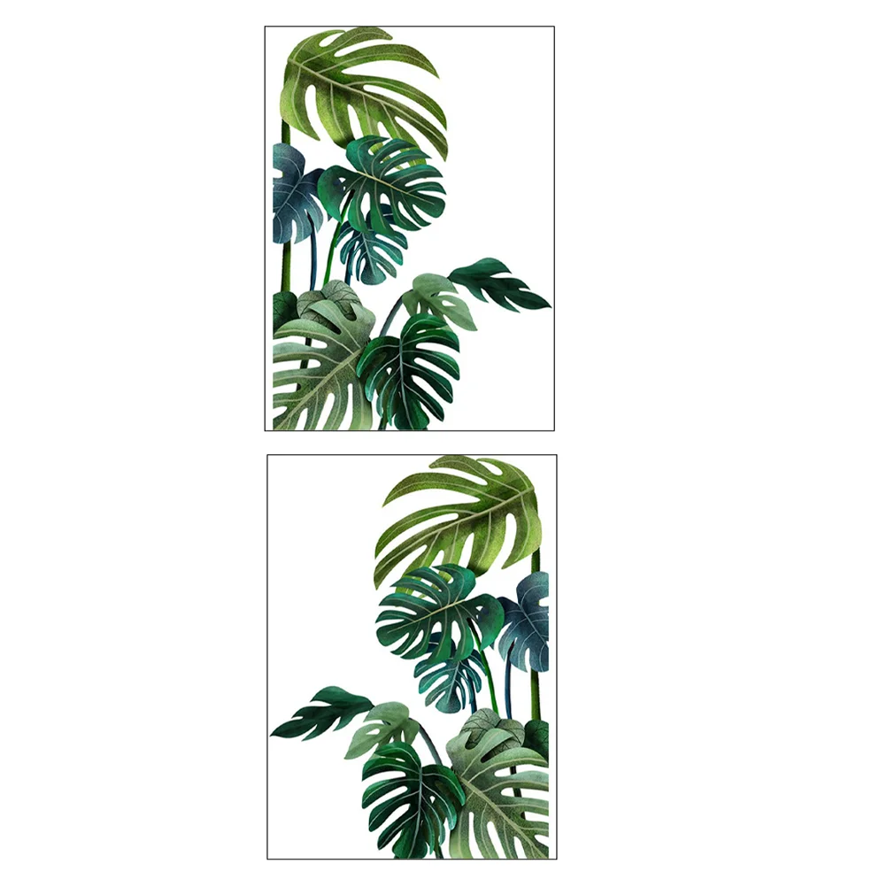 

4pcs Room Wall Decorative Sticker Lovely Adhesive Background Stickers