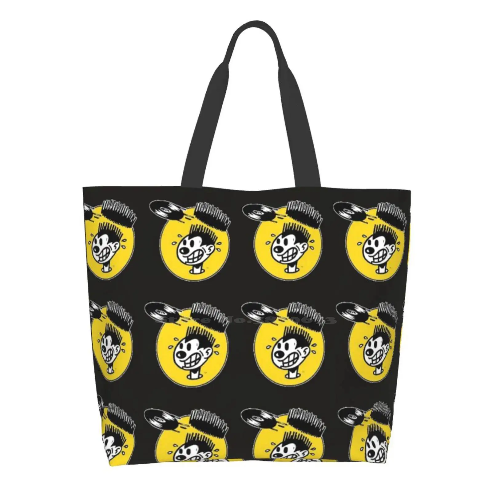 Nervous Records Shirt Shopping Bags Girls Fashion Casual Pacakge Hand Bag Hip Hop Nervous Records Black Moon Nervous Nyc I Mtv