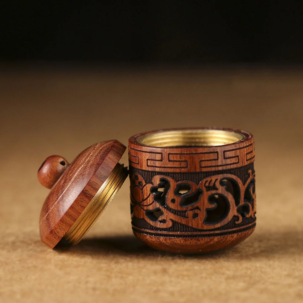 Диффузор эфирного масла удобные ароматические шарики бутылка деревянный кулон