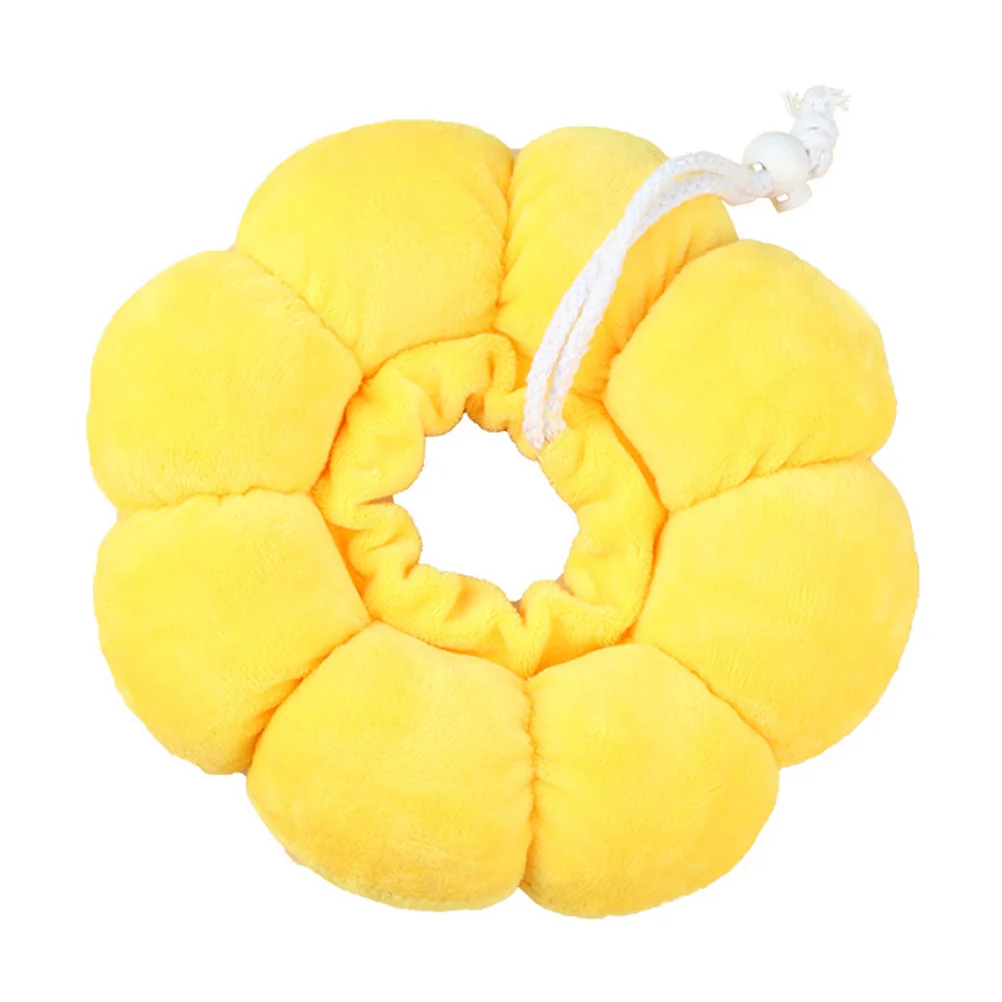 

Dog Donut Collar Small Puppy Collar Cat Soft Cones Plushy Pets Elizabeth Collar Breathable Dog Collar Inflatable Dog Cone
