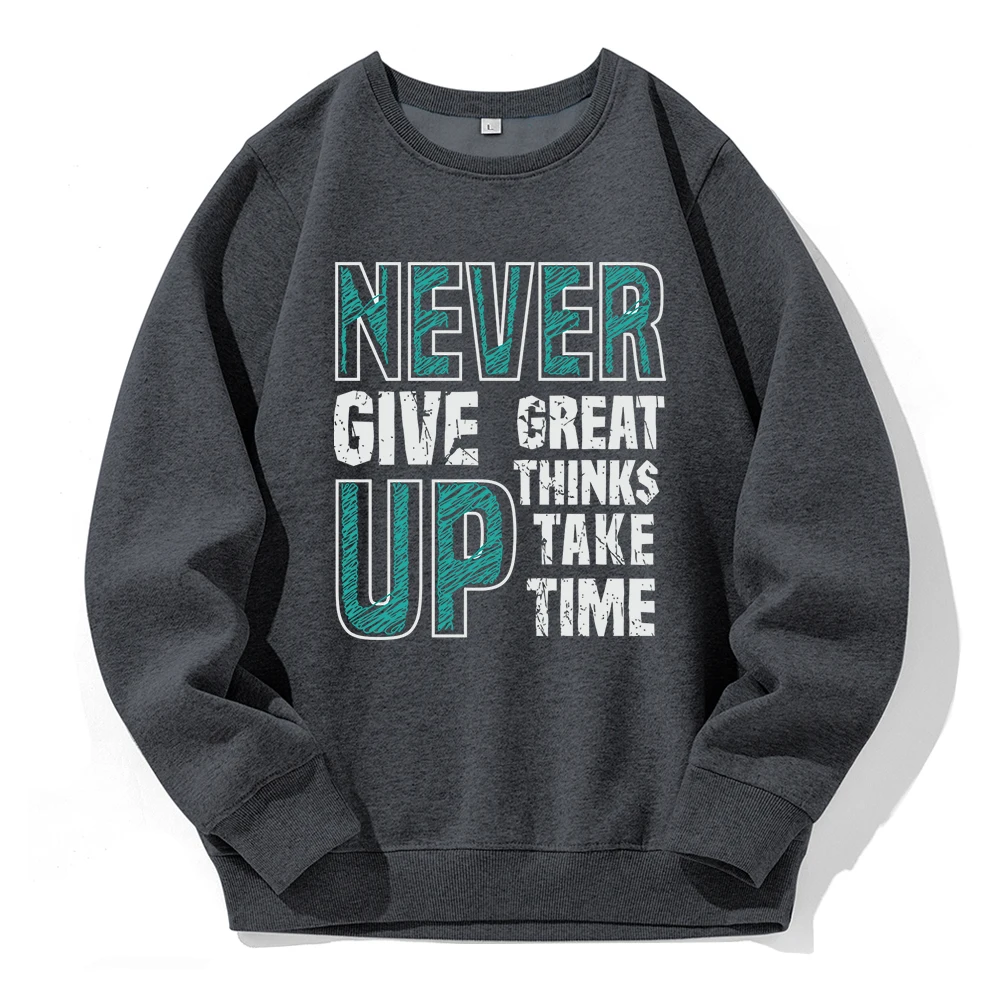 Мужская толстовка с капюшоном и круглым вырезом, свободного покроя