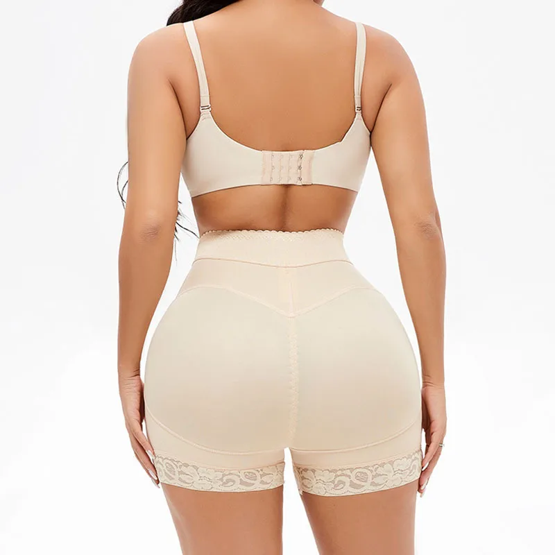 Colombian Shaperwear Tummy Control Waist Trainer Flat Stomach Underwear Fake Ass Padded Hip Enhance Panties Butt Lifter Shaper