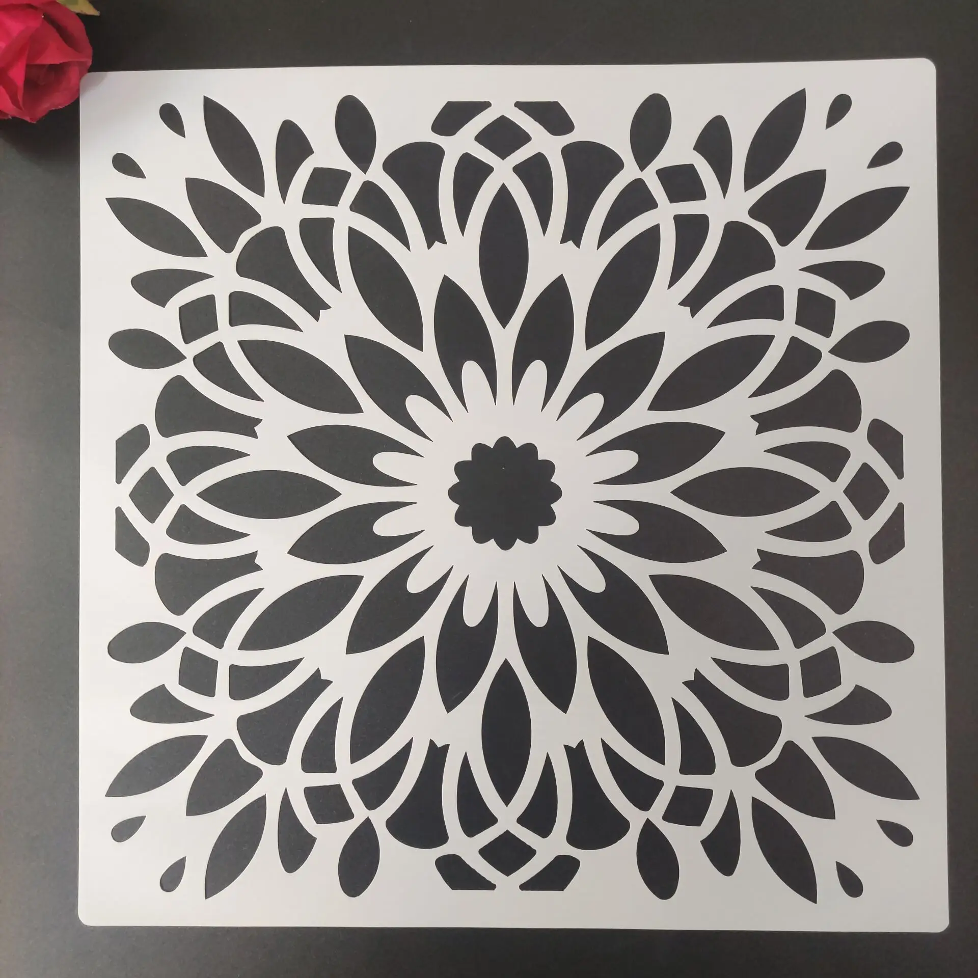 

Трафарет Mandala LouhuaMoban 30*30 см