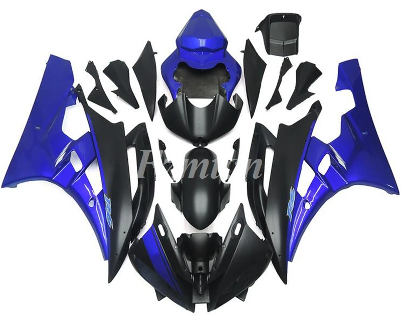 

Style New ABS Fairings Kits Fit For YAMAHA YZF-R6 2006 2007 06 07 Bodywork Set Custom Blue Black