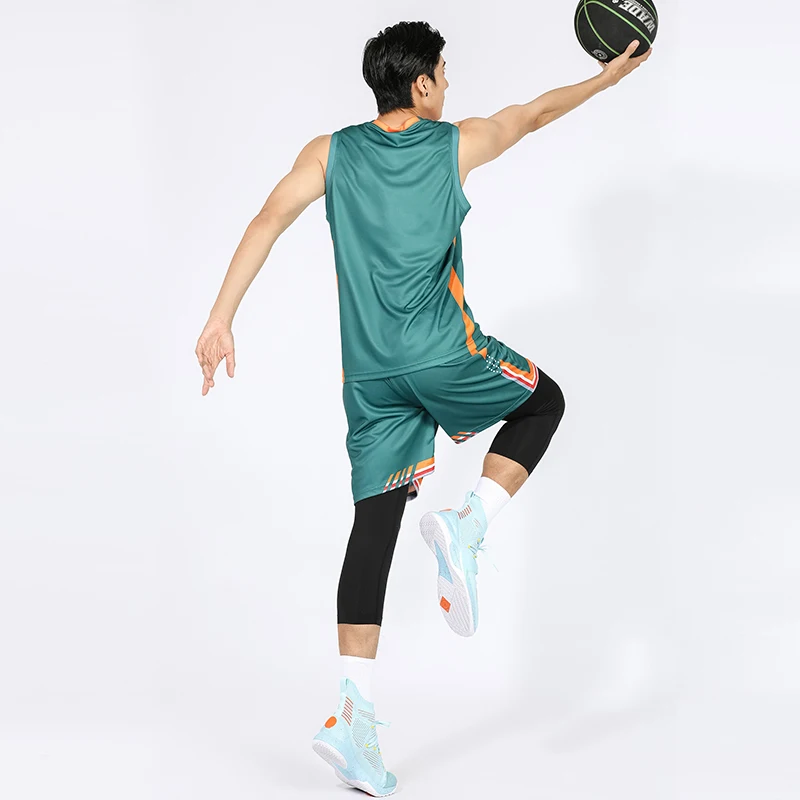 Varsanol Men's T-shirt+shorts Tracksuit Summer Fashion Running Gym Quick-Drying Sleeveless Set Shorts T-shirt for Men Clothing