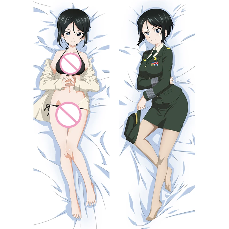 

Anime Girls Und Panzer Rumi Double-Sided Printed Body Pillowcase Hugging Pillow Case Cover Otaku Cosplay Cartoon Gifts