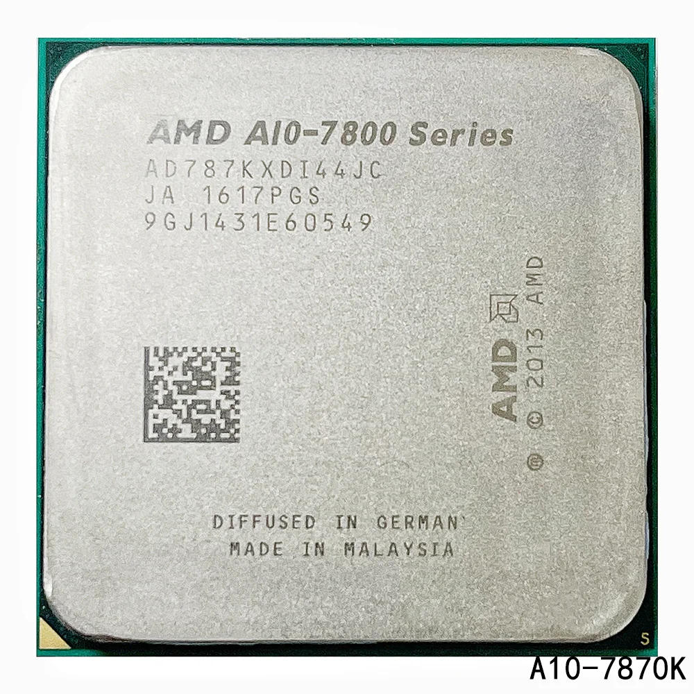 

Б/у Процессор AMD A10-Series A10 7870 K A10 7870 K 3,9 ГГц четырехъядерный процессор AD787KXDI44JC разъем FM2 +