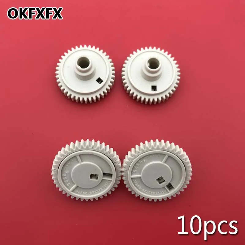 

10pcs RC1-3324 RC1-3325 RC1-3324-000 Lower Fuser Roller Gear Drive Gear Assembly 40T For HP 4200 4240 4250 4300 4350 4345