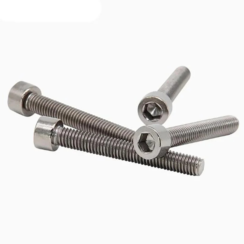 

M1.6 M2 M2.5 M3 M4 M5 M6 M8 M10 TA2 Винт с шестигранной головкой из чистого титана Gr2 DIN912