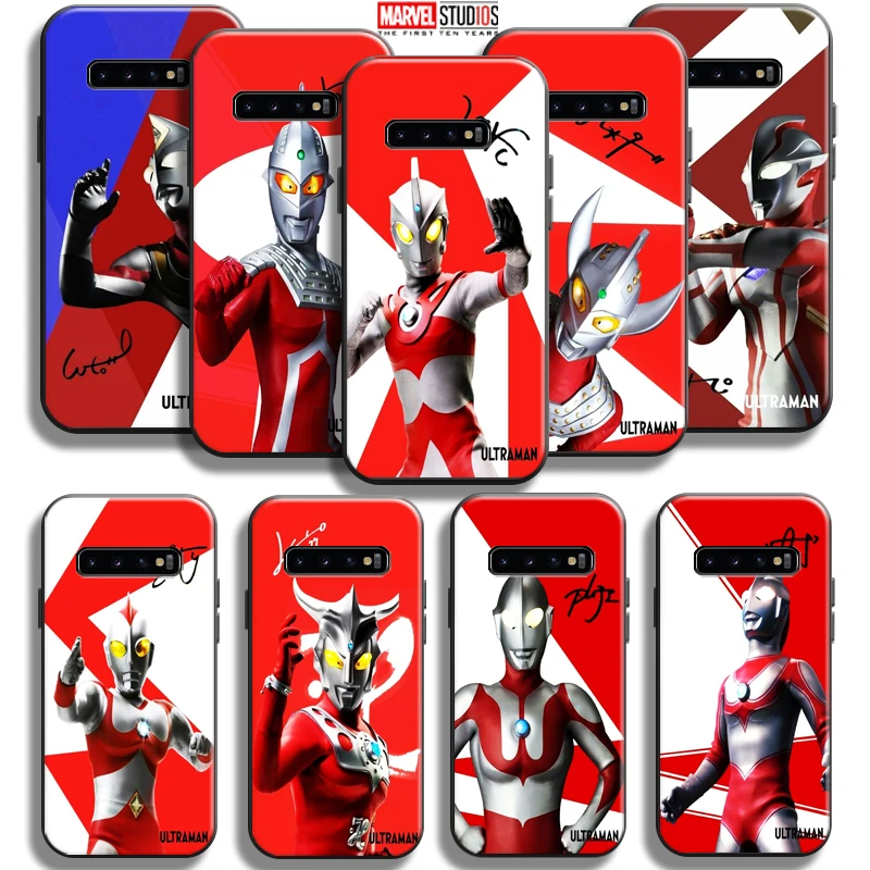 

Japan Anime Ultraman Phone Case For Samsung Galaxy S10 S10 Plus S10 Lite S10E S10 5G Silicone Cover Carcasa Coque TPU Soft