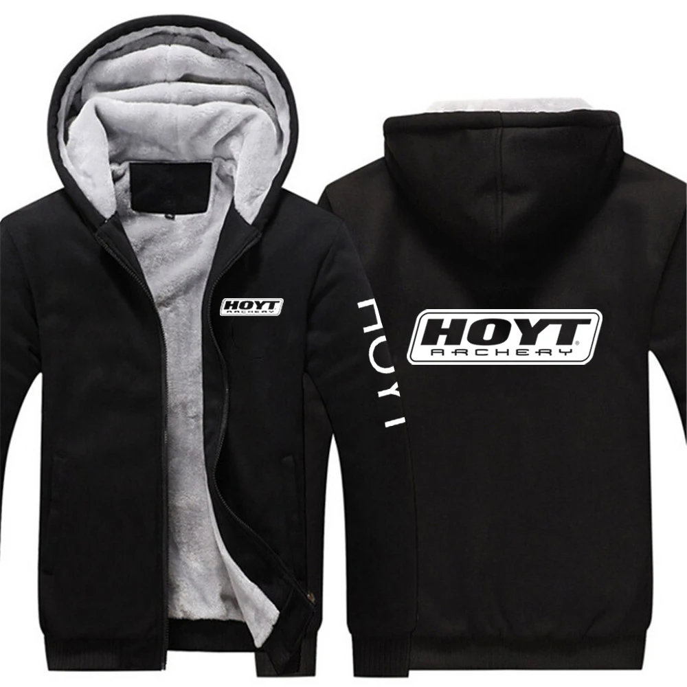 

HOYT Archery Huntinger Bows 2022 Men's New Winter Hight Quality Thicken Parkas Hooded Overcoat Jacket Warm Casual Padded Coats