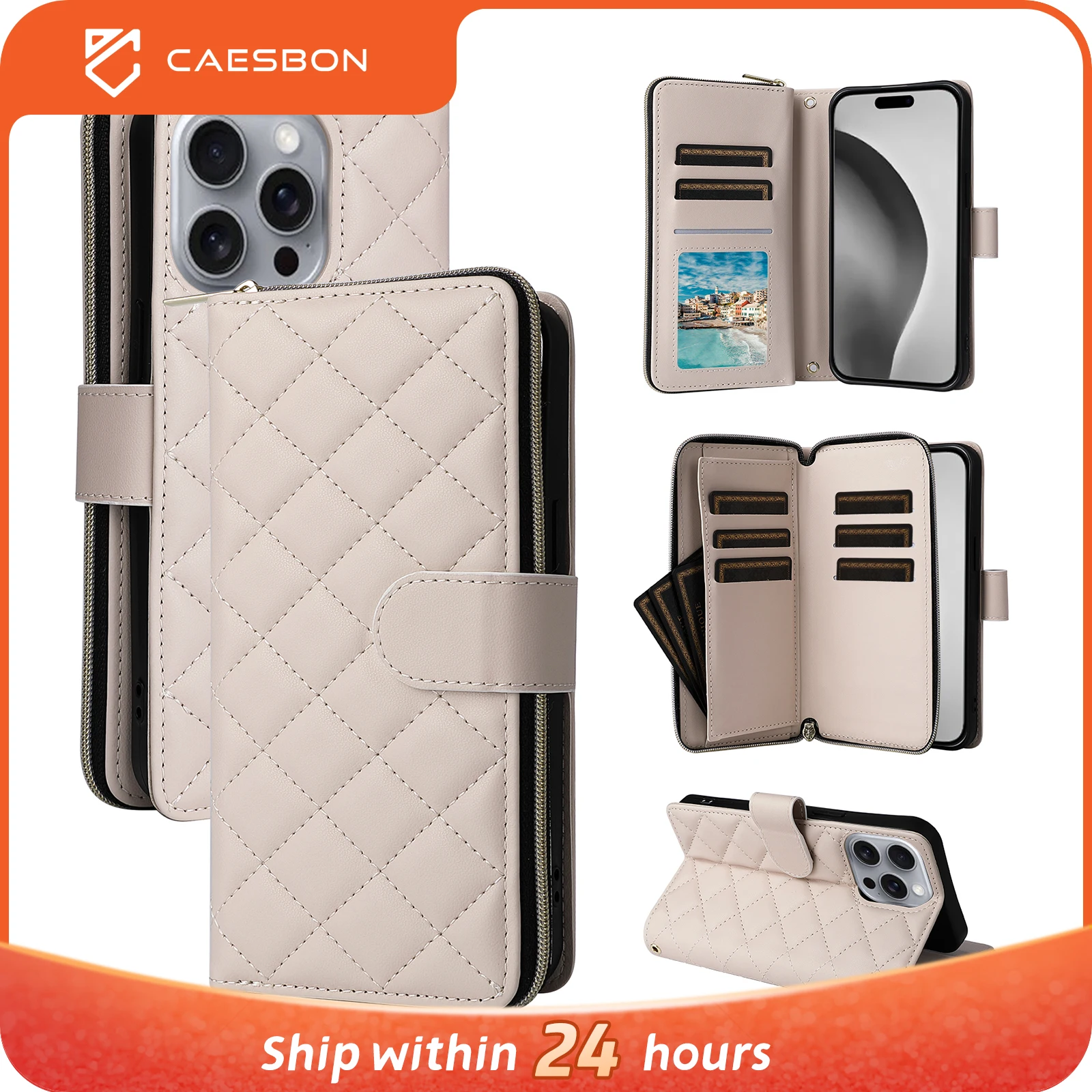 Флип-кошелек для Apple/Iphone 16 Pro Max Plus 15 14 13 12 11 XR чехол телефона с 9 картами Hloder слот