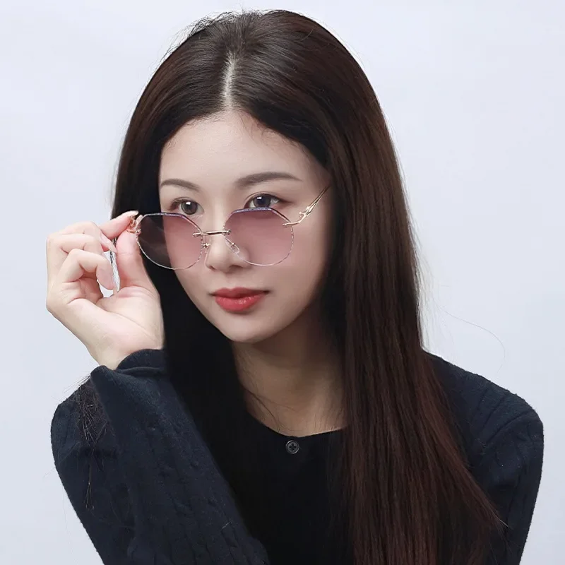 Очки женские и мужские без оправы с диоптриями от + 1 0 до 4