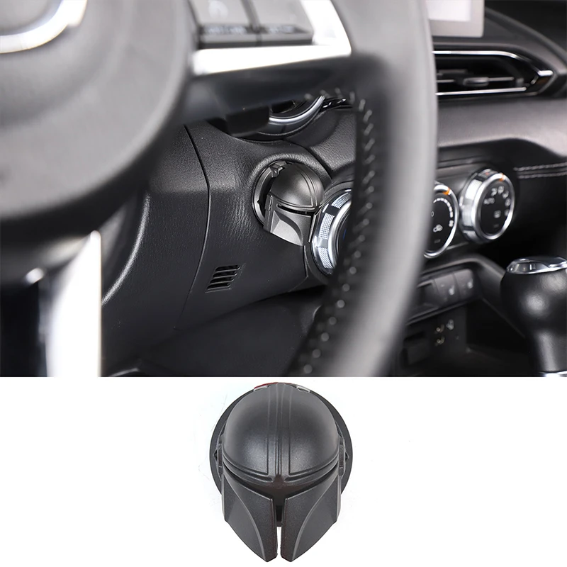 

For Mazda MX-5 2016-2023 Car Engine Ignition One Key Start Stop Push Button Cover Switch Button Protective Decoration 3D Sticker