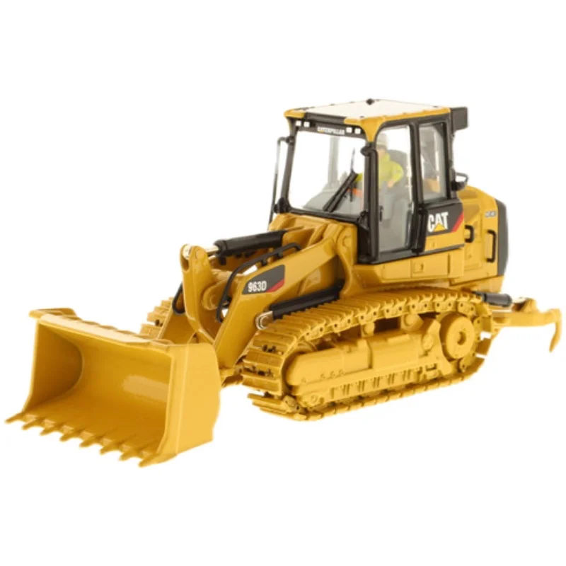 

DM85194 CAT 963D Die Cast 1:50 Scale Crawler Loader Alloy Construction Machinery Vehicle Model Static Ornament Toy Gift for Boys