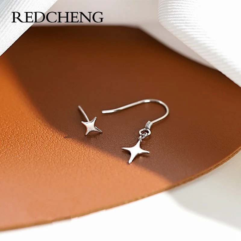 

Женские серьги-сердечки REDCHENG с защитой от аллергии