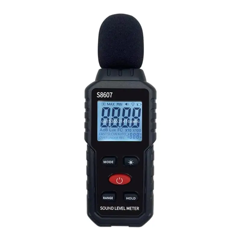 

Dropship Digital Sound Level Meter 30-130dB Decibel Noise Measurement Hand Noise Tester