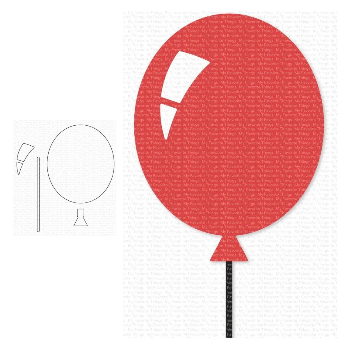 

Balloon Builder Die Metal Cutting Die Scrapbook Embossed Paper Card Album Craft Template Cut Die Stencils New for 2022 Arrive
