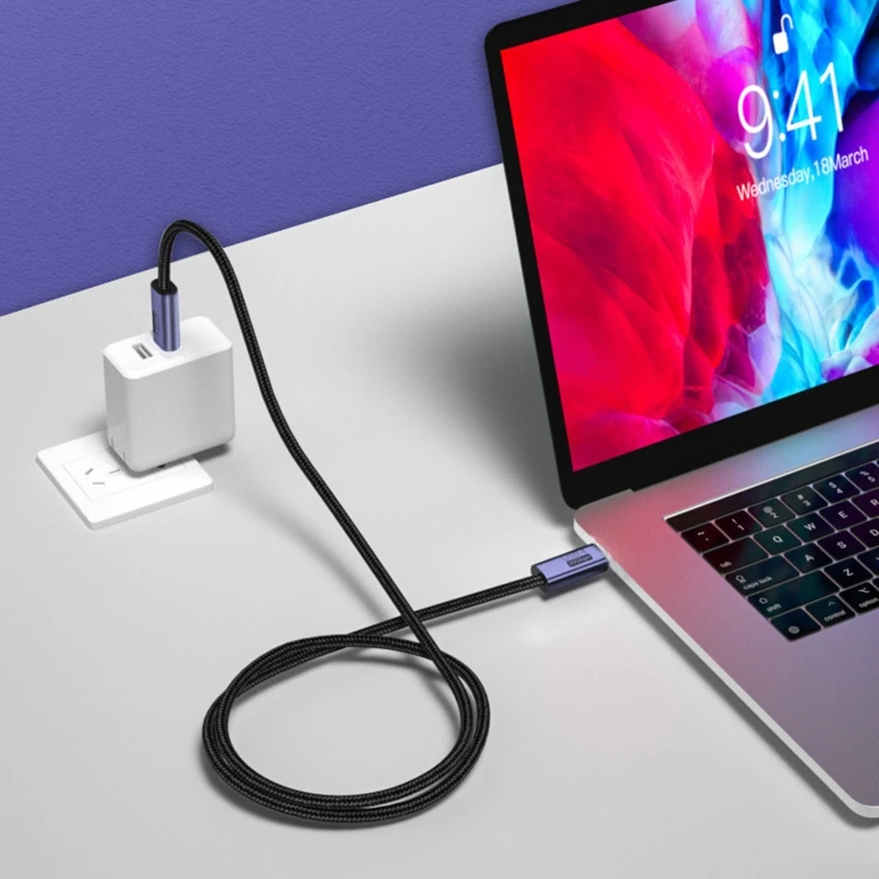 

PD100W Type-C USB4 20Gbps 8K60Hz Fast Charging Charger Wire Data Transmission Cable for macbook Pro