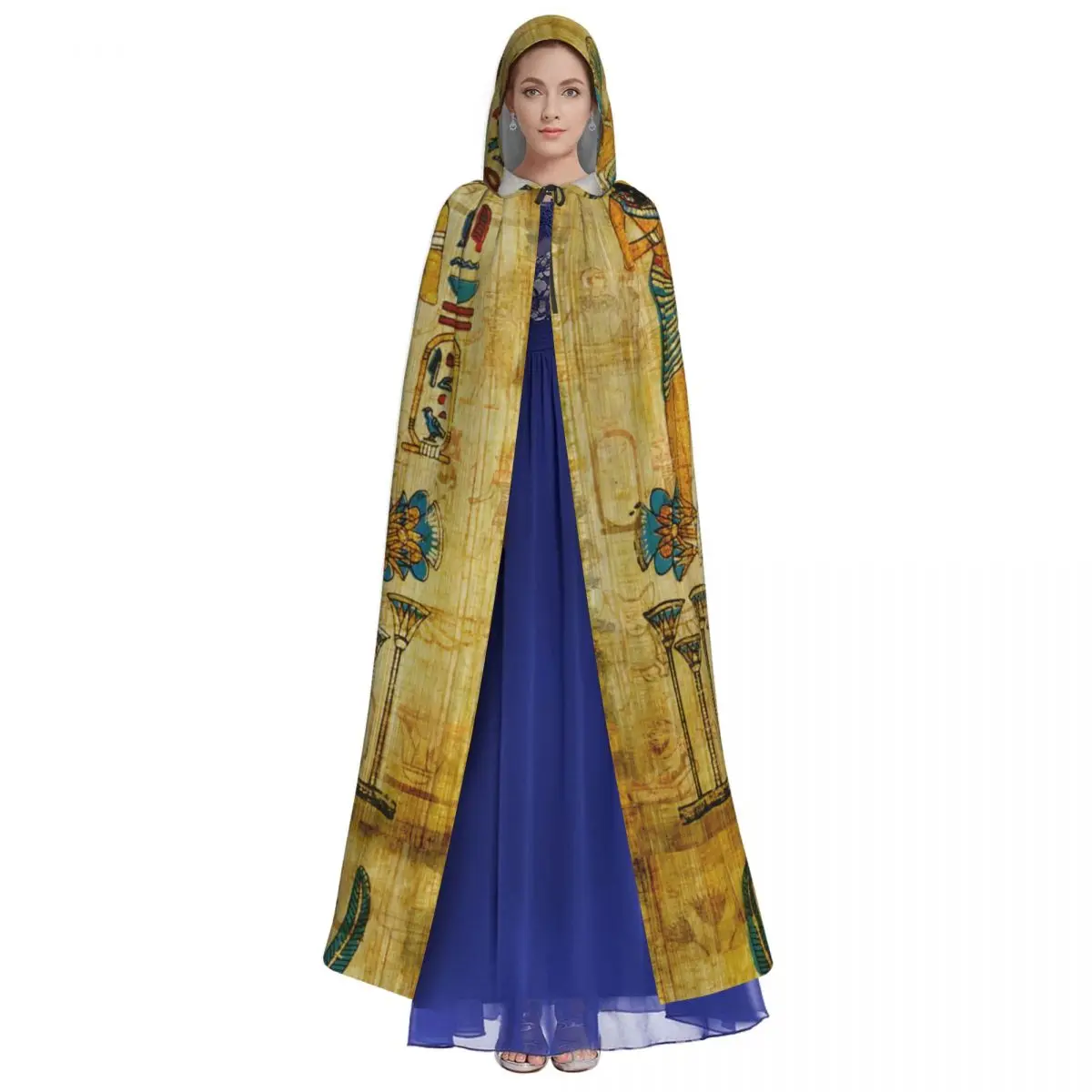 Египетские боги и богини унисекс ведьма рандомная накидка с капюшоном для