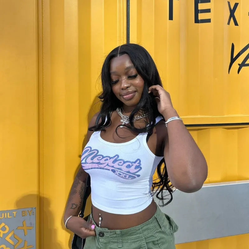 Y2k Женская одежда майка топ без рукавов сексуальный Лидер продаж индивидуальный