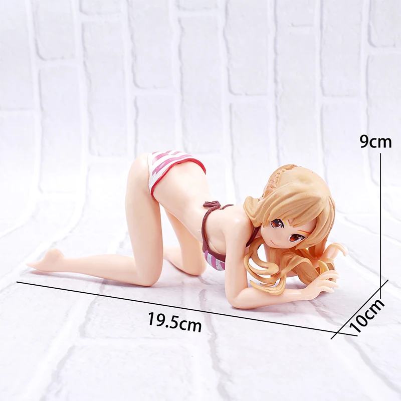 

Anime Sword Art Online Asuna Bikini Beach Sexy Girl Action Figure Phone Holder Car Interior Anime SAO Car Dashboard Decoration