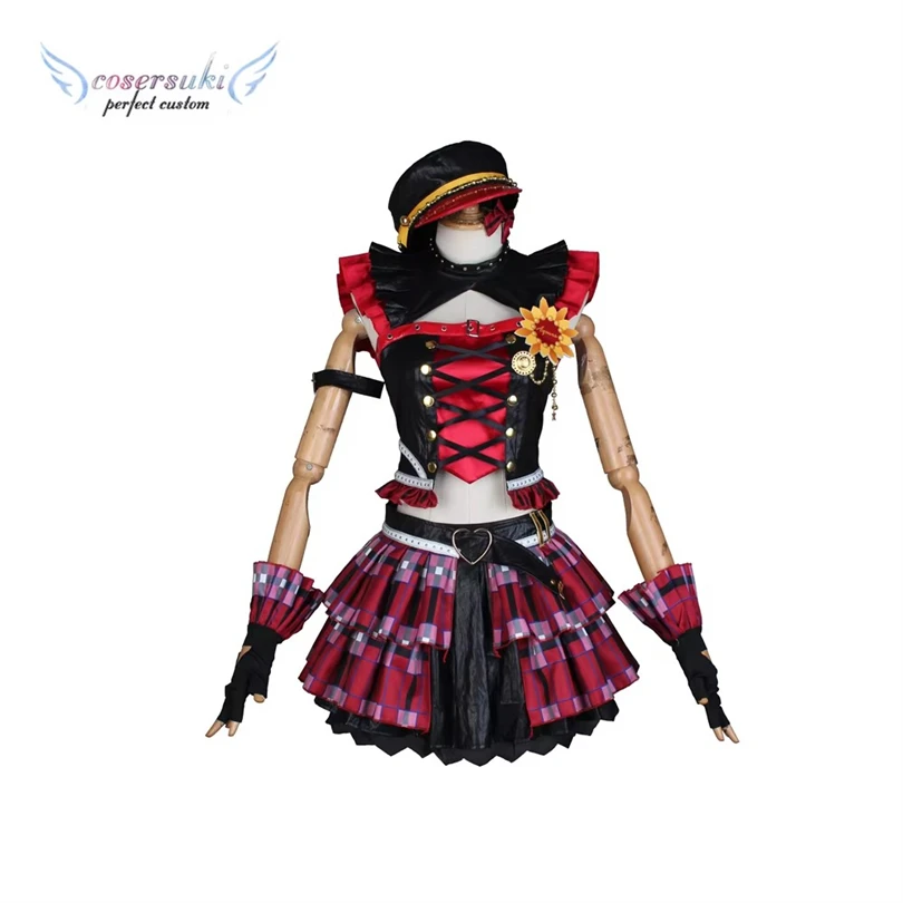 Aqours lovelive Wake up Challenger Sakurauchi Riko Matsuura Kanan Косплей Костюм Хэллоуин Карнавальный наряд