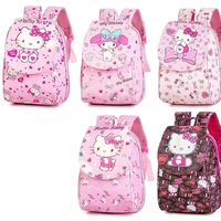 melody hello kitty backpack female korean style preppy style student flip backpack printed waterproof schoolbag