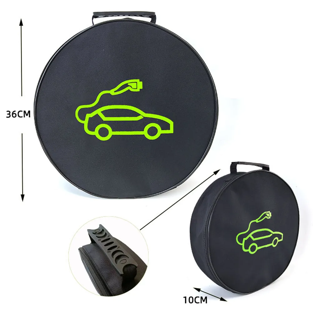 

EV Carry Bag Waterproof Fire Retardant for Electric Vehicle Charger Charging Cables Plug Socket Equipment
