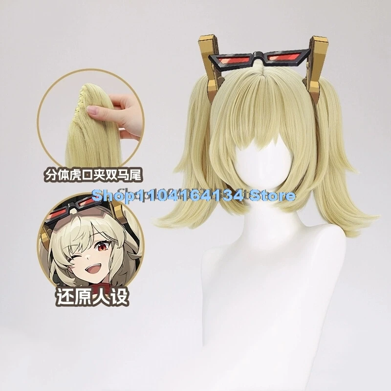 Новинка парик Zenless Zone Zero Burnice Whita для косплея на Хэллоуин Рождество париков