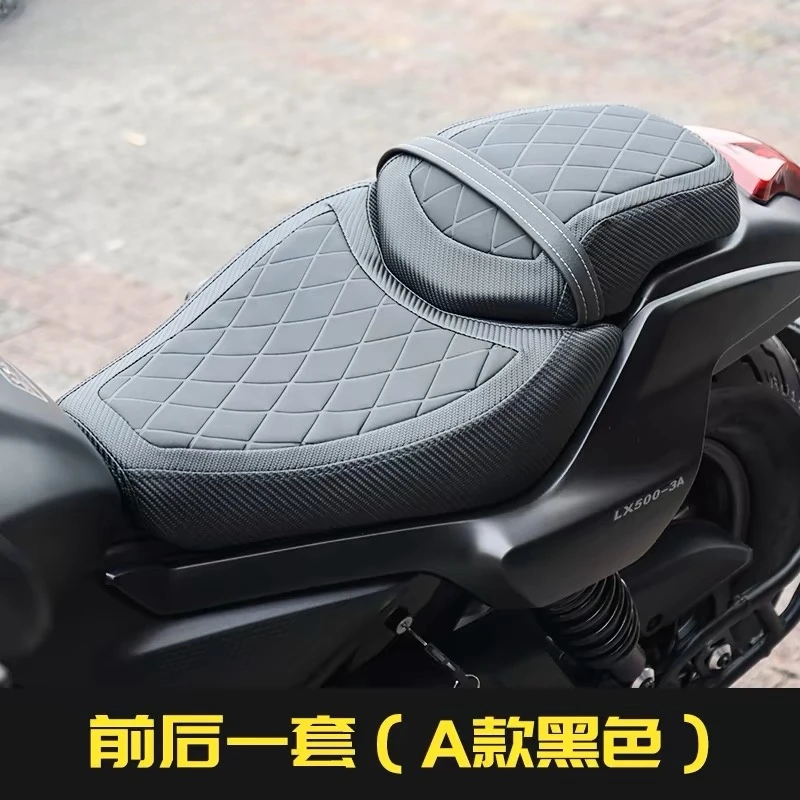 

Для VOGE CU525 модифицированная подушка сиденья в сборе, утолщенная передняя и задняя часть, мягкая и водонепроницаемая подушка сиденья с высоким разрезом и потертостями.