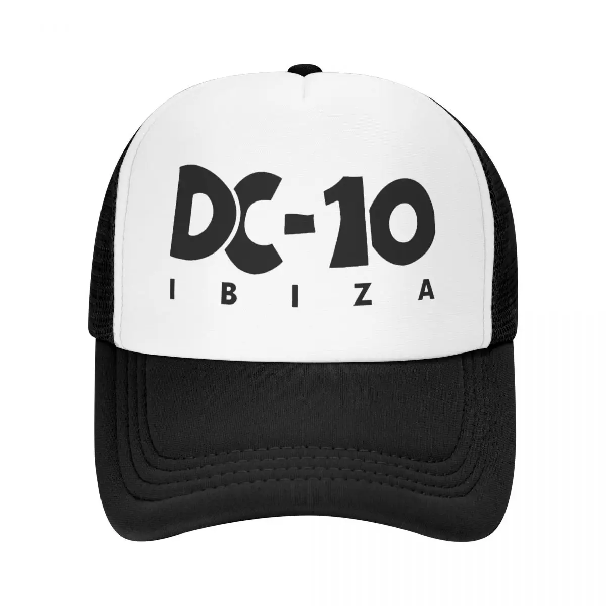 

Fashion DC-10 IBIZA Club Trucker Hat for Men Women Personalized Adjustable Unisex Baseball Cap Outdoor Snapback Caps
